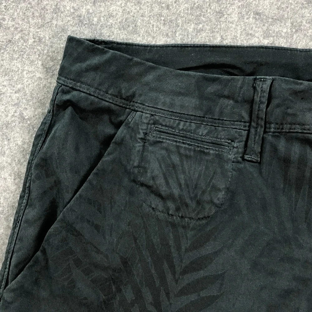 Psycho Bunny Mens Chino Shorts 38 Navy Blue Tropical Print Stretch Classic Fit - Picture 6 of 13